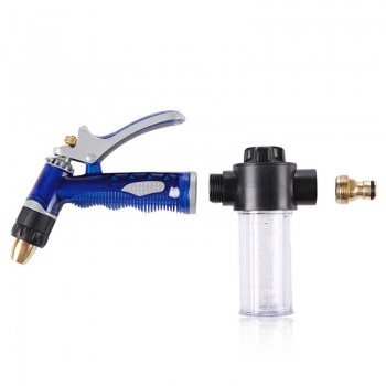 Water Sprayer Pure Copper Ocean Blue Water Sprayer Foam Water Sprayer High Pressure Car Washing Tool Can Water The Flowers Hot