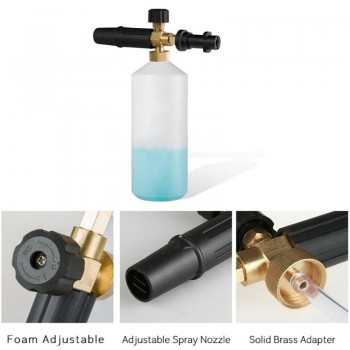 VODOOL High Pressure Soap Foamer Car Washing Snow Foam Generator Lance Gun Sprayer Kettle For Karcher K2 K3 K4 K5 K6 K7 Washer