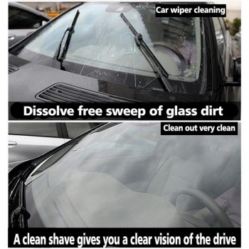 20pcs Car Wiper Blade Water Concentrated Effervescent Tablet Super Concentrated Solid Wiper Window Clean