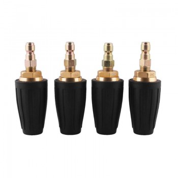 VODOOL Car High Pressure Washer Rotating Turbo Nozzle Spray 3600PSI 2.5-4.0 With 1/4 Quick Connector Auto Washing Cleaning Tool