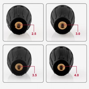 VODOOL Car High Pressure Washer Rotating Turbo Nozzle Spray 3600PSI 2.5-4.0 With 1/4 Quick Connector Auto Washing Cleaning Tool