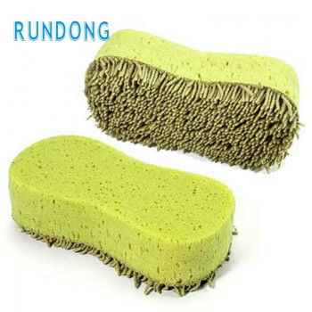Car Practical Cleaning Washing Cleaner Coral Microfiber Sponge Brush For Auto Car cleaning sponge  drop shipping jun6