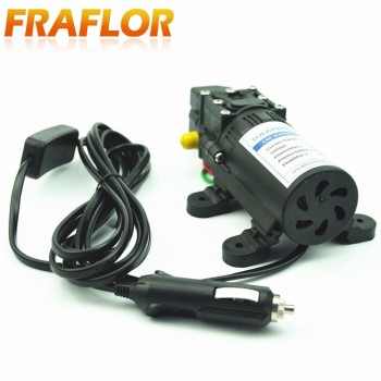 High Pressure Self-priming Electric Car Washing Washer Machine 12V Car Washer Pump Cleaner + Foam Water Gun [Package 1]