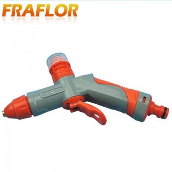 High Pressure Self-priming Electric Car Washing Washer Machine 12V Car Washer Pump Cleaner + Foam Water Gun [Package 1]