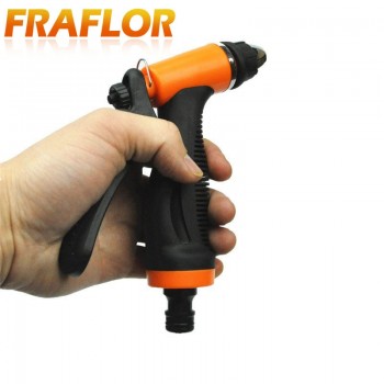 High Pressure Self-priming Electric Car Washing Washer Machine 12V Car Washer Pump Cleaner + Foam Water Gun [Package 1]