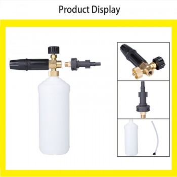 City Wolf  car washer snow foam lance soap bottle adaptor for Interscol Patriot Huter high pressure washer