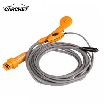 Car Washer 12V Camping Shower DC Portable Car Shower Washer Set Electric Pump Outdoor Camping Travel Pet Dog Man Woman