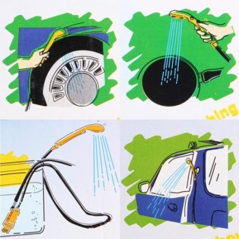 Car Washer 12V Camping Shower DC Portable Car Shower Washer Set Electric Pump Outdoor Camping Travel Pet Dog Man Woman