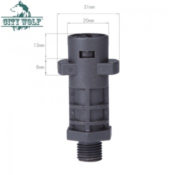City Wolf  car washer foam cannon brass adaptor connector for snow foam lance  for Karcher high pressure washer