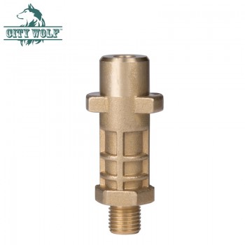 City Wolf  car washer foam cannon brass adaptor connector for snow foam lance  for Karcher high pressure washer