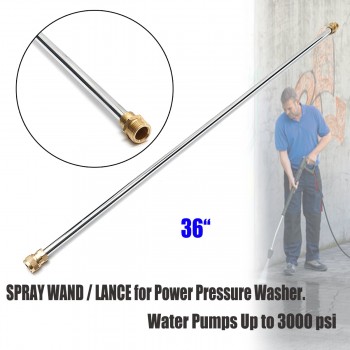 36 3000 psi Wash Tube Car High Pressure Power Water Jet Washer Tools Auto Cleaner Watering Lawn Garden Styling