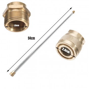 36 3000 psi Wash Tube Car High Pressure Power Water Jet Washer Tools Auto Cleaner Watering Lawn Garden Styling