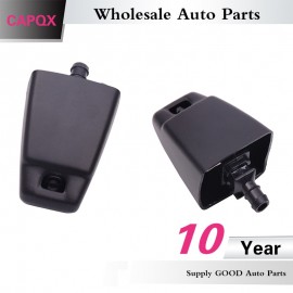 CAPQX 2PCS/lot Headlight Washer Nozzle For Toyota LAND CRUISER 100 1998-2007 LC100 Headlamp Washer Water Spray Jet 85044-60060