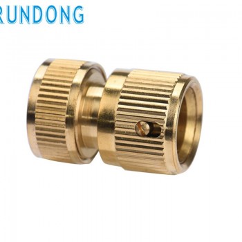 2017 New Durable Brass Threaded Water Pipe Sprayers Connector Tube Snap Fitting Spray Gun Brass Tap Connector jun6