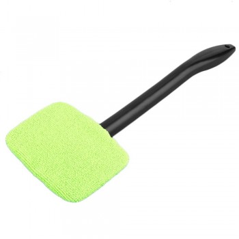 Cimiva Portable  Microfiber Auto Window Cleaner Windshield Fast Easy Shine Brush Handy Washable Cleaning Tool J35CZJ6391900