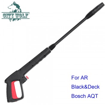 High pressure washer spray water gun and  lance qucik connected  for AR Blackamp;Deck Bosche  AQT car washer accessories