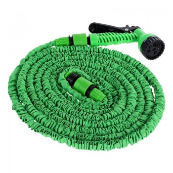 VODOOL 25/50/75/100/120/150FT Car Cleaning Washer Spray Water Gun Expandable Flexible Water Hoses Pipe Garden Watering Sprayer