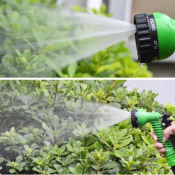 VODOOL 25/50/75/100/120/150FT Car Cleaning Washer Spray Water Gun Expandable Flexible Water Hoses Pipe Garden Watering Sprayer