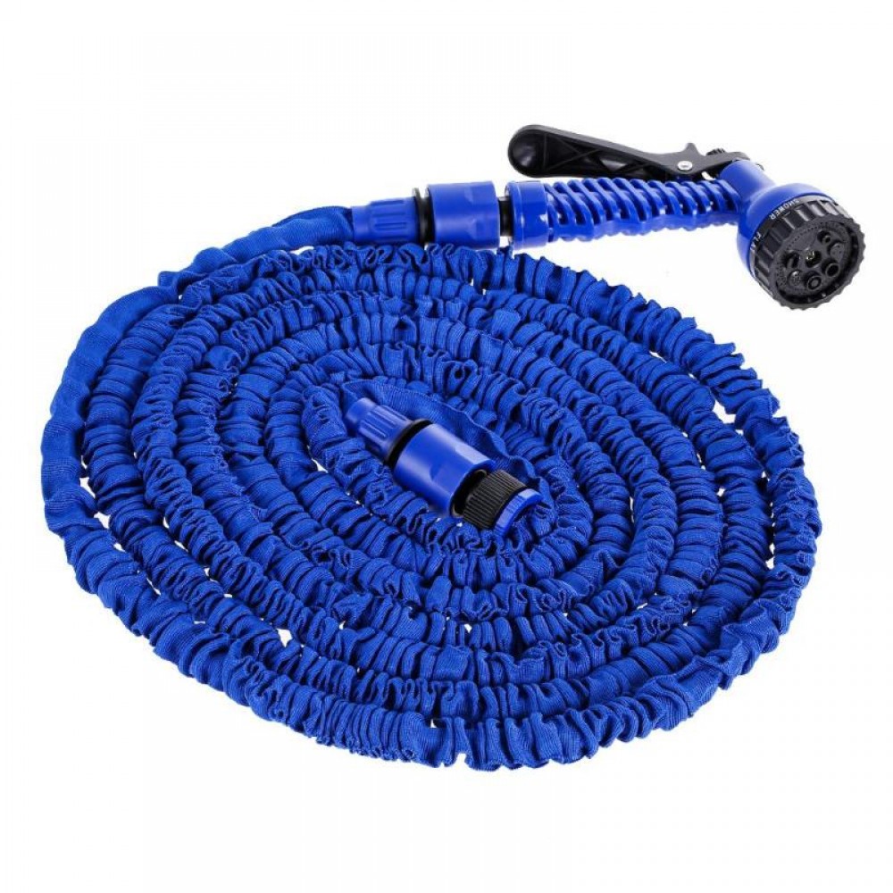VODOOL 25/50/75/100/150/175/200FT Car Washing Cleaning Water Sprayer Kit Garden Flexible Telescopic Water Hose Pipe Watering Gun