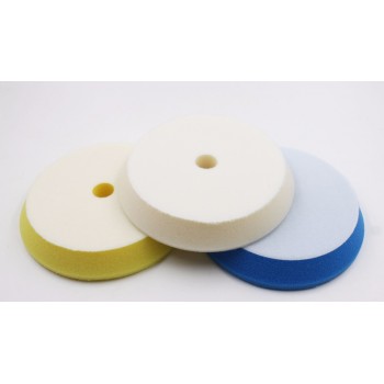 6(150-180mm)Rupees style German material solf puffing polish foam pad 1lot/3pcs(1compounding cutting/1polishing pad/1finishing