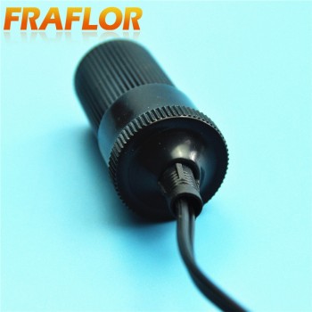 38cm 30A Car Battery Clamp Alligator Clip Plug Connectors Cigarette Lighter Charger Cable  Soft Plastic Boots