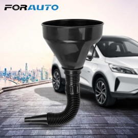 2 in 1 ABS Fuel Gasoline Petrol Diesel Funnel Light Weight Auto Accessories For Motorbike Auto Car Flexible Water Tank Funnel