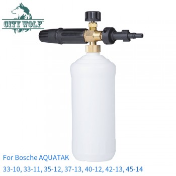 City Wolf car accessories high pressure snow foam lance for Bosche AQT 33-10, 33-11, 35-12, 37-13, 40-12, car washer