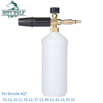 City Wolf car accessories high pressure snow foam lance for Bosche AQT 33-10, 33-11, 35-12, 37-13, 40-12, car washer