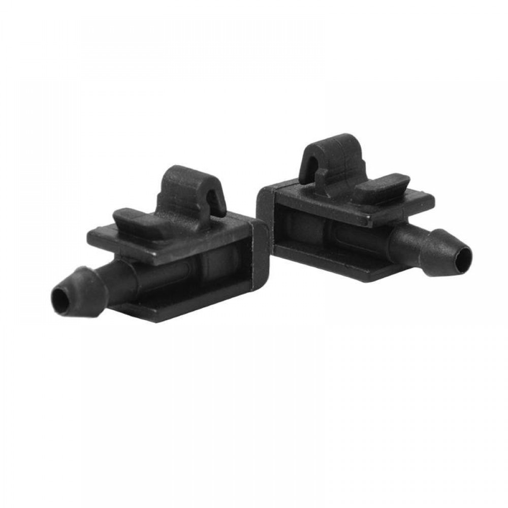 1 Pair Front Windscreen Washer Jet Nozzles 8200082347 for Renault Megane II /7C3Z17603A for Ford F250 F350