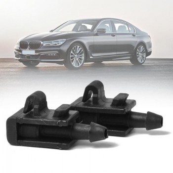 1 Pair Front Windscreen Washer Jet Nozzles 8200082347 for Renault Megane II /7C3Z17603A for Ford F250 F350
