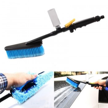 Blue Large Triangle Shaped Car Bubble Wash Cleaning Brush Car Washing Machine Car Washing Tool