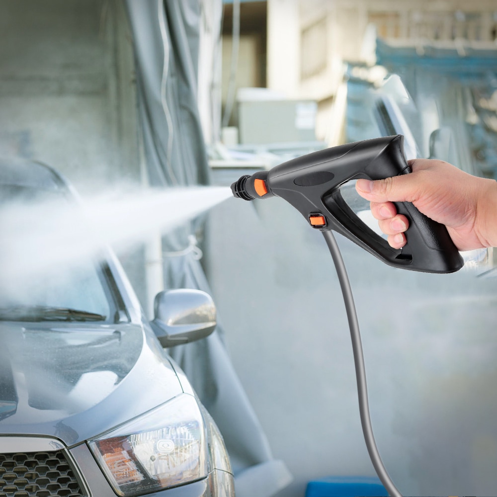 Original High Pressure Car Washer Gun Water Pump Spray Gun 8M Range Multiple Use for Moto Window Washing Auto Car Cleaning