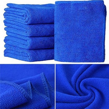 Car-styling Microfiber Cloths Car Wash New Practical Blue Soft Absorbent Wash Cloth Car Auto Care td28 Dropship