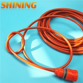 25 Feet 8m Orange PU Car Washing Garden Watering Hose Pipe With Quick Connector High Pressure Car Washer Pipeline Conduit 5*8mm
