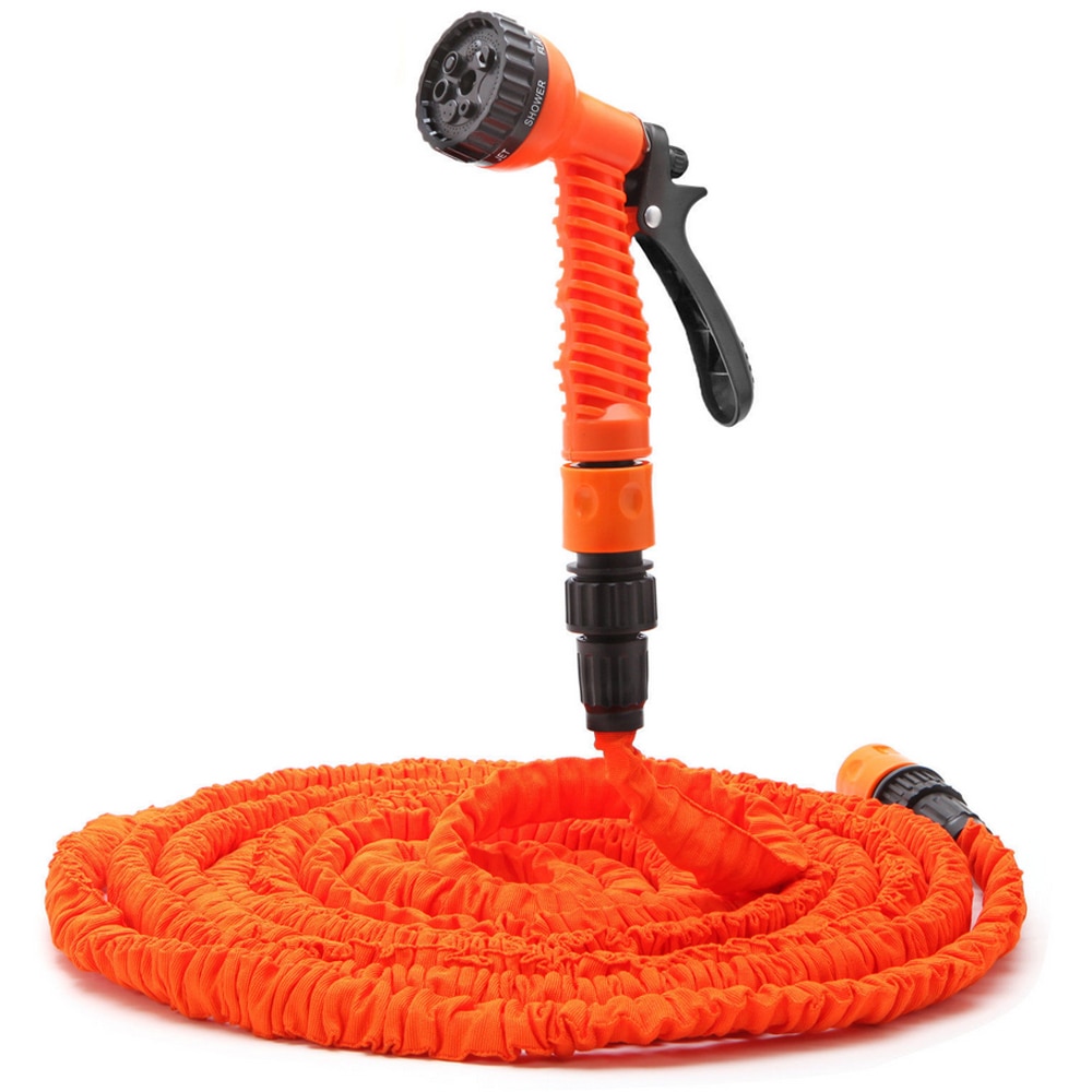 EE support  100FT Magic Flexible Expandable Car Cleaning Spray Gun With  Anti-wear Water Hose Auto Diagnostic-tool  XY01