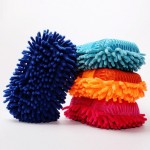 Ultrafine Fiber Chenille Anthozoan Car Wash Gloves Brushes Microfiber Car Motorcycle Washer Car Care Cleaning Brushes