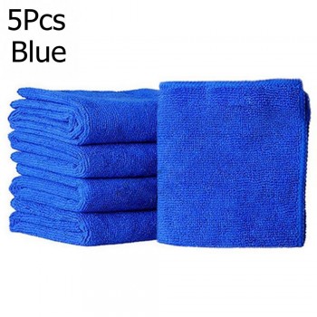 5/10x Microfiber Car Wash Towel Soft Cleaning Auto Car Care Detailing Cloths Wash Towel Duster 9.84 x 9.84Inch