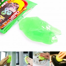 Multifunction Soft Car Sticky Clean Glue Gum Gel Cleaning Auto Interior Outlet Keyboard Dust Cleaner Microfiber Sponge Gel