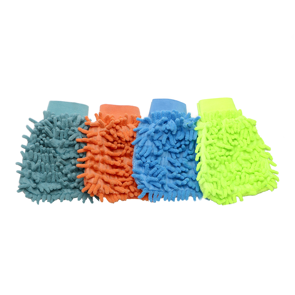 1 piece Car Wash Glove Ultrafine Fiber Chenille Microfiber  Home Cleaning Window Washing Tool Auto Care Tool Car Drying