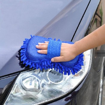 Ultrafine Fiber Chenille Anthozoan Car Wash Gloves Brushes Microfiber Car Motorcycle Washer Car Care Cleaning Brushes