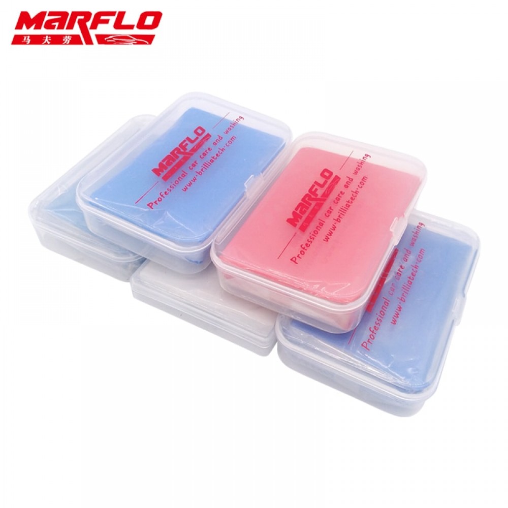 Marflo Car Wash Detailing Magic Clay Bar 100g Fine Medium King Grade Heavy 80g Detail Bar