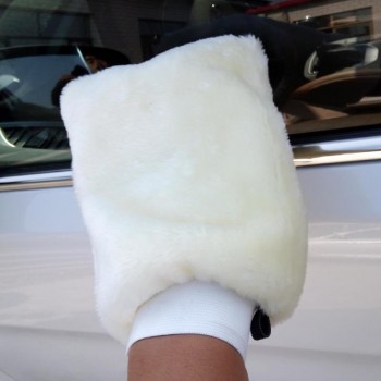 1Piece 27 x 16cm Microfiber Plush Car Detailing Soft Wash Mitten Washing Glove Cleaning Tools