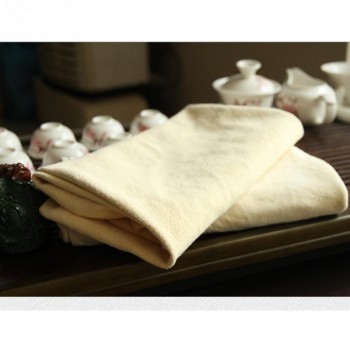 Auto Care Extra Large Auto Car Natural Drying Chamois (45x55cm approx) Deerskin Cleaning Cham Leather Cloth