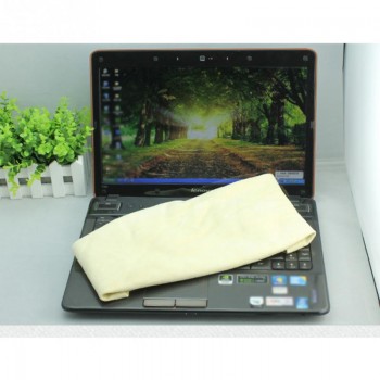 Auto Care Extra Large Auto Car Natural Drying Chamois (45x55cm approx) Deerskin Cleaning Cham Leather Cloth