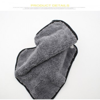 30*30CM Car Wash Microfiber Towel Cleaning Drying Cloth Hemming Car Care Cloth Detailing Wash Towel Car-styling