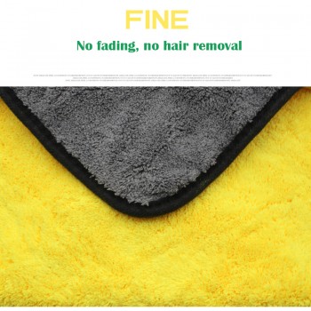 30*30CM Car Wash Microfiber Towel Cleaning Drying Cloth Hemming Car Care Cloth Detailing Wash Towel Car-styling