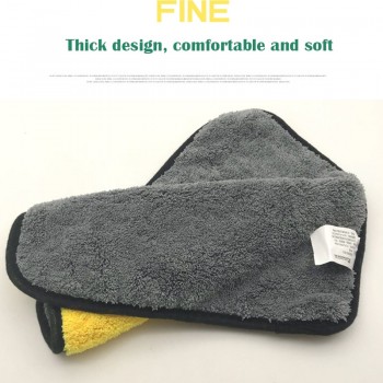 30*30CM Car Wash Microfiber Towel Cleaning Drying Cloth Hemming Car Care Cloth Detailing Wash Towel Car-styling