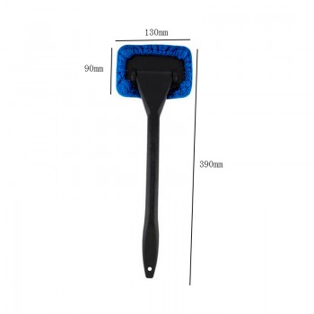 Auto Window Cleaner Windshield Windscreen Microfiber Car Wash Brush Dust Long Handle Car Cleaning Wiper Tool Care Glass Towel