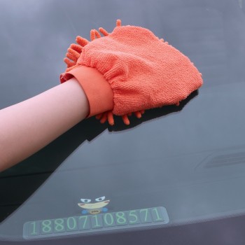 Car Cleaning Drying Gloves Ultrafine Fiber Chenille Microfiber Window Washing Tool Home Cleaning Car Wash Glove Auto Accessories