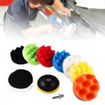 10Pcs Car Polishing Pad set Polishing Buffer Waxing Buffing Pad Drill Kit Car Polishing sponge Wheel Kit polisher 3 Accessories